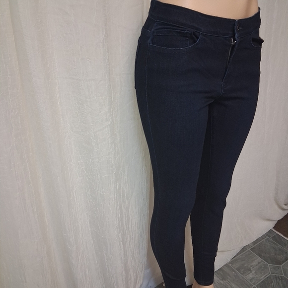 J. Jill Denim Dark Blue Skinny Jeans Women Size 6 - Picture 9 of 16